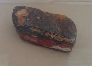 Striped Jasper Gemstone - Rough Rock
