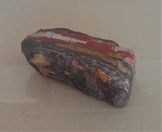Striped Jasper Gemstone - Rough Rock