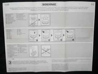 Vintage - SOEHNLE VARIO Baking and Dietetic Scale 0 - 500g made in Swizterland