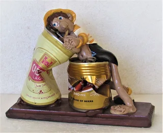 Handmade  - Vintage 1990 Rugby Free State Supporters Bar Ornament.