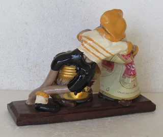 Handmade  - Vintage 1990 Rugby Free State Supporters Bar Ornament.