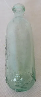 1880&#39;s CROMAC SPRINGWHEELER &amp; Co.Ltd - Belfast - Aqua Round Bottom Soda Bottle