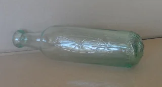 1880's Cromac Springwheeler & Co.ltd - Belfast - Aqua Round Bottom Soda Bottle