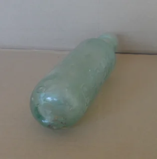 1880&#39;s - BIRCH&#39;S BELFAST Aqua Round Bottom Soda Bottle