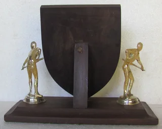1988 South African Police Snooker Championship Trophy