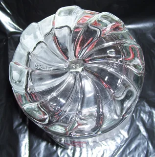 Vintage - Mid Century 1950&#39;s /1960&#39;s  DeValBot Italy  Gilt Glass Ice Bucket