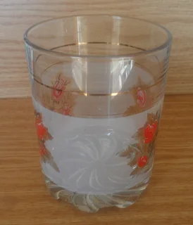 Vintage - Mid Century 1950&#39;s /1960&#39;s  DeValBot Italy  Gilt Glass Ice Bucket