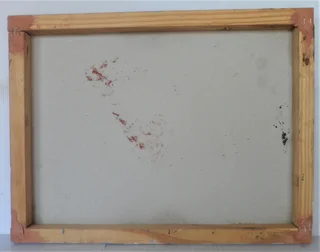 Mountain, River and Tree Scene - Acrylic Painting - 2016