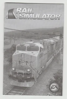 PC DVD-ROM - RAIL SIMULATOR - Computer Gaming