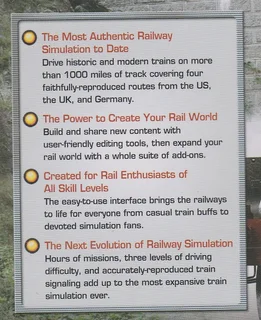 PC DVD-ROM - RAIL SIMULATOR - Computer Gaming