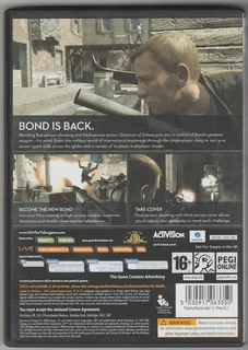 PC DVD-ROM - 007 Quantum of Solace - Computer Gaming