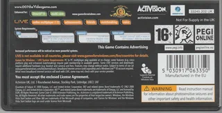 PC DVD-ROM - 007 Quantum of Solace - Computer Gaming