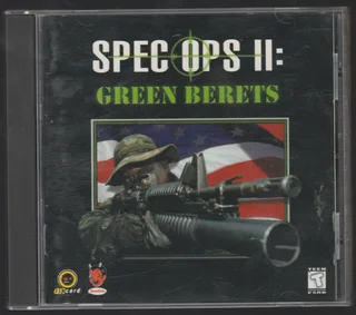 Pc Cd-rom - Ripcord Games - Spec Ops 11 - Green Berets - 1999 Computer Game