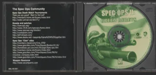 PC CD-ROM - RIPCORD GAMES - SPEC OPS 11 - Green Berets - 1999 Computer Game