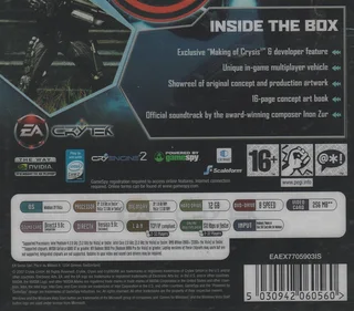 PC DVD - Special Edition - CRYSIS - Computer Gaming