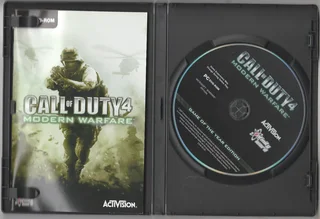 PC DVD-ROM - CALL of DUTY 4 - Modern Warfare - Computer Gaming