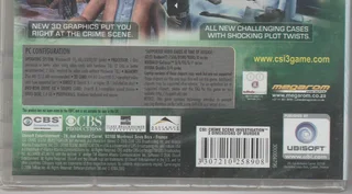PC DVD-ROM -CSI: Crime Scene Investigation - 3 Dimensions of Murder - Computer Gaming