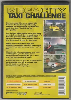 PC CD-ROM - MEGACITY TAXI CHALLENGE - Computer Gaming