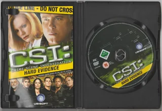 PC DVD-ROM - CSI: Crime Scene Investigation - Hard Evidence - Computer Gaming