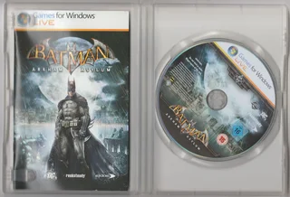 PC DVD - BATMAN - ARKHAM ASYLUM - Computer Gaming