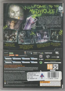 PC DVD - BATMAN - ARKHAM ASYLUM - Computer Gaming