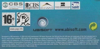 PC DVD-ROM - CSI: Crime Scene Investigation - Computer Gaming