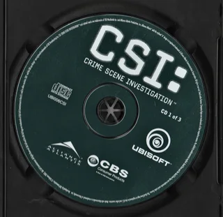 PC DVD-ROM - CSI: Crime Scene Investigation - Computer Gaming