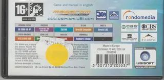 PC DVD-ROM - CSI: MIAMI - Computer Gaming