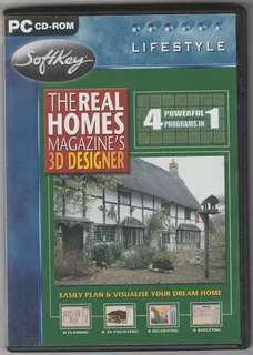 Pc Dvd-rom - Lifestyle - The Real Homes Magazine 3d Designer - Crafts