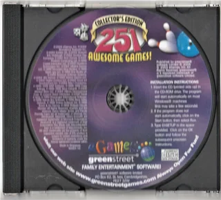 PC CD-ROM - e GAMES - Collector&#39;s Edition 251 Awesome Games - Computer Gaming