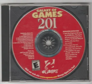 PC CD-ROM - e GAMES - Galaxy of Games 201 - Computer Gaming