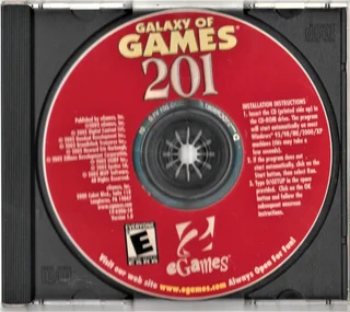 PC CD-ROM - e GAMES - Galaxy of Games 201 - Computer Gaming