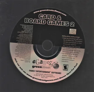 Pc Cd-rom - E Games - Card And Board Games 2 - Computer Gaming