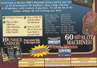 PC CD-ROM - e GAMES - RIVERBOAT SLOTS - Computer Gaming