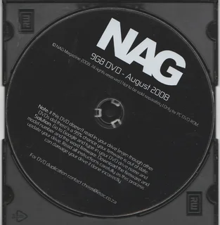 PC - NAG (Magazine) 9GB DVD August 2008 - Computer and Gaming