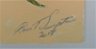 Peacocks - Acrylic Painting - 2017