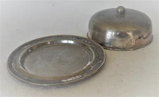 Vintage - Silver Plated Butter Dish or Sugar Cube Holder
