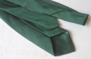 Vintage - 1970&#39;s Plain Green Men&#39;s Tie