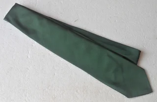 Vintage - 1970&#39;s Plain Green Men&#39;s Tie
