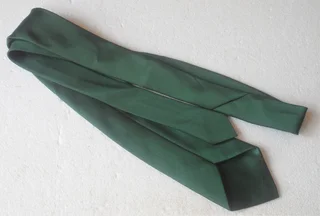 Vintage - 1970&#39;s Plain Green Men&#39;s Tie