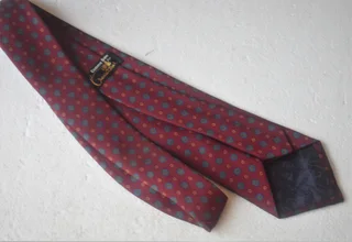 Vintage - Comme Soie By Cravateur Men&#39;s Tie - GENMIN Tie