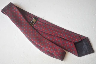Vintage - Comme Soie By Cravateur Men&#39;s Tie - GENMIN Tie