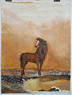 Horse - Acrylic Painting - 2016