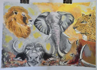 BIG 5 - Acrylic Painting - 2016