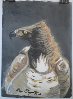 Eagles - Acrylic Painting - 2016