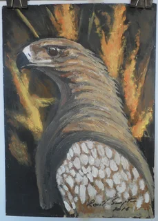 Eagle 1 - Acrylic Painting - 2016