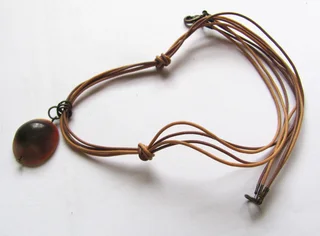 Shiva Eye ( Pacific Cats Eye ) Pendant Necklace