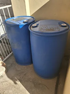 Water tanks x 6. 210L. 120ea or 600 for all