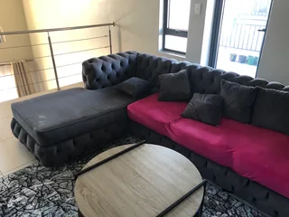 3 Seater Couch with chaise on right hand side