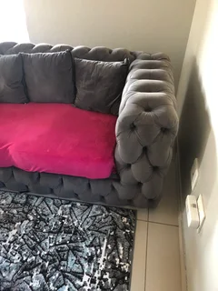 3 Seater Couch with chaise on right hand side